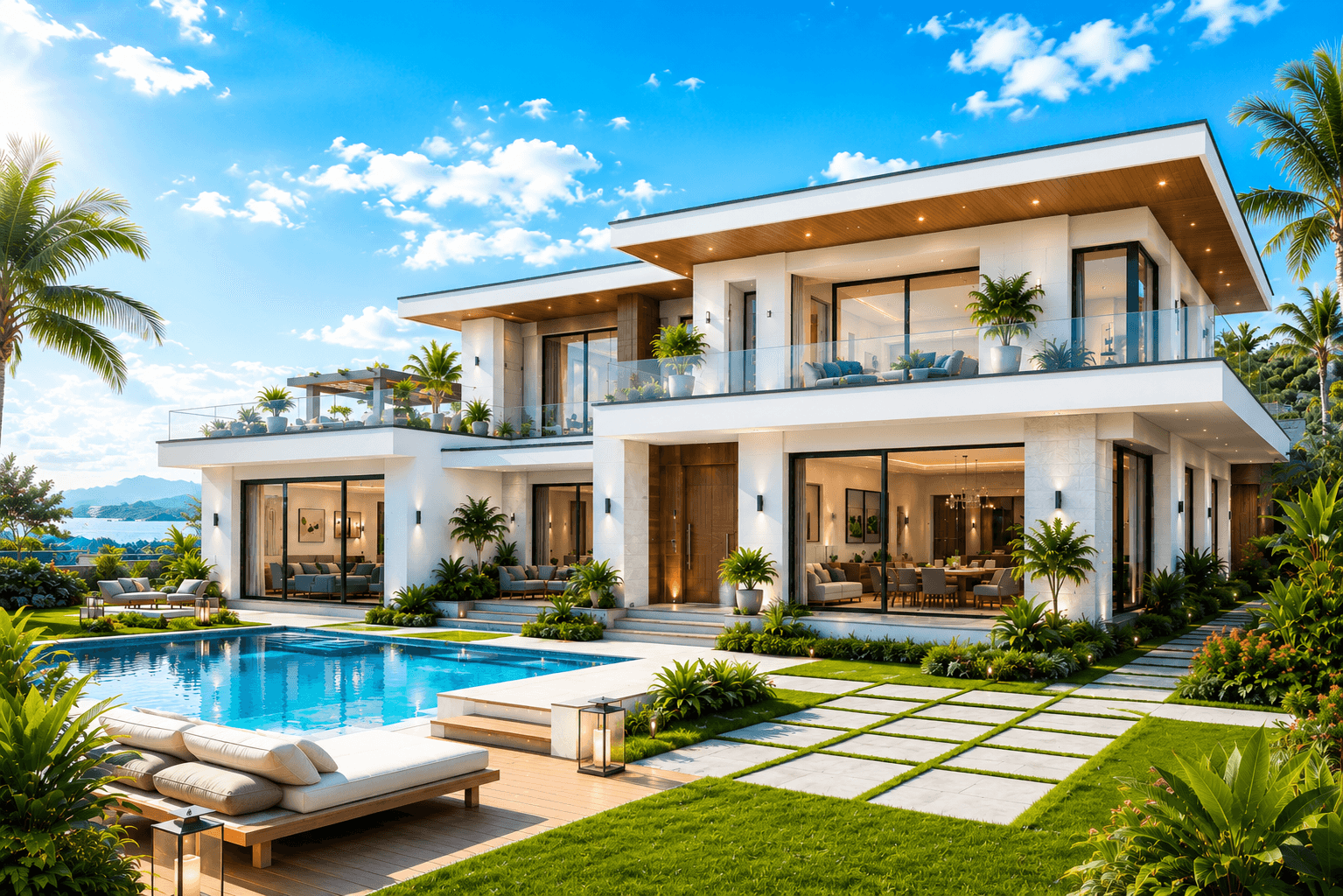 Luxury Villa Sunset